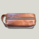Grande Pelle Men's Toiletry Bag Size S 80x160x80mm, Terracotta