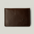 Grande Pelle ID/Passport Holder for Auto Documents and Driver’s License 100x70x15mm, Glossy Leather, Chocolate