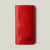 Grande Pelle Сinturino Wallet 195x100x15mm, Glossy Leather, Red