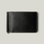 Grande Pelle Onda Money Clip 120x80x5mm, Glossy Leather, Black