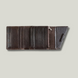 Grande Pelle Wallet with Magnetic Closure 100x100x15mm, Sorrento Leather, Chocolate