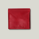 Grande Pelle Lettera Wallet with Coin Pocket 100x100x20mm, Sicillia Leather, Red