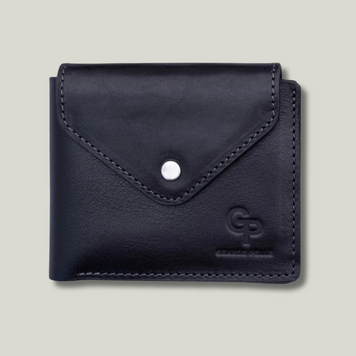 Grande Pelle Wallet 115x90mm, Black