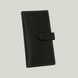 Grande Pelle Wallet 180x90x15mm, Crazy Horse Leather, Black