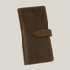 Grande Pelle Wallet 180x90x15mm, Crazy Horse Leather, Chocolate