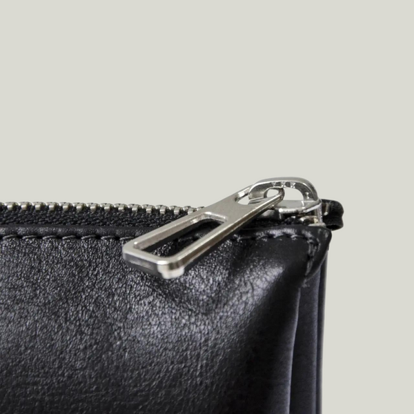 Grande Pelle Men&rsquo;s Clutch 170x260x60mm, Glossy Leather, Sicillia Black