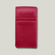 Grande Pelle Key Holder with Additional Card Slots 130x65mm, Glossy Leather, Sicillia Red