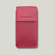 Grande Pelle Key Holder with Additional Card Slots 130x65mm, Glossy Leather, Sicillia Red