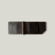 Grande Pelle Soldi Money Clip 100x80x15mm, Crazy Horse Leather, Chocolate