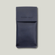 Grande Pelle Key Holder with Additional Card Slots 130x65mm, Glossy Leather, Sicillia Black