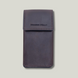 Grande Pelle Key Holder with Additional Card Slots 130x65mm, Glossy Leather, Sicillia Chocolate