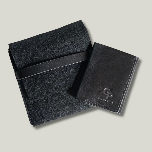 Grande Pelle Wallet, Sicillia Leather, Black