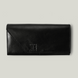 Grande Pelle Festa Wallet 200x105x20mm, Glossy Leather, Black