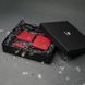 Grande Pelle Gift Set: Wallet + Document Holder + Keychain, Red