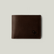 Grande Pelle Wallet with Magnetic Closure 110x90x15mm, Crazy Horse Leather, Chocolate