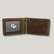 Grande Pelle Clip-Wallet 110x80mm, Crazy Horse Leather, Chocolate