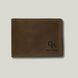 Grande Pelle Clip-Wallet 110x80mm, Crazy Horse Leather, Chocolate