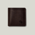 Grande Pelle Lettera Wallet with Coin Pocket 100x100x20mm, Sicillia Leather, Chocolate