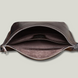 GP Leather Waist Bag with Zipper, Chocolate