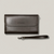 Grande Pelle Practico Clutch 130x220mm, Glossy Leather, Sorrento Chocolate