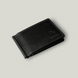 Grande Pelle Onda Money Clip 120x80x5mm, Crazy Horse Leather, Black