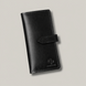 Grande Pelle Wallet 180x90x15mm, Glossy Leather, Black
