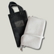 Women&rsquo;s Clutch with Shoulder Strap, Floater Leather, White