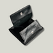 Grande Pelle Wallet 100x100x20mm, Sorrento Leather, Black