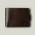 Grande Pelle Amiso Wallet 110x90x15mm, Sicillia Leather, Chocolate