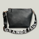 Grande Pelle Women’s Leather Bag, Floater Leather, Black