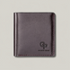 Grande Pelle Lettera Wallet with Coin Pocket 100x100x20mm, Glossy Leather, Burgundy