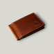 Grande Pelle Onda Money Clip 120x80x5mm, Crazy Horse Leather, Terracotta