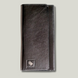 Grande Pelle Leather Wallet 205x100x25mm, Glossy Leather, Black