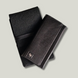 Grande Pelle Leather Wallet 205x100x25mm, Glossy Leather, Black
