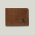 Grande Pelle Clip-Wallet 110x80mm, Crazy Horse Leather, Terracotta