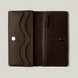 Grande Pelle Wallet Сinturino 195x100x15mm, Crazy Horse Leather, Chocolate