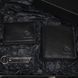 Grande Pelle Gift Set: Wallet + Document Cover + Keychain, Black