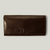 Grande Pelle Festa Wallet 200x105x20mm, Glossy Leather, Chocolate