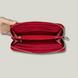 Grande Pelle Serpente Wallet with Zipper 200x105mm, Glossy Leather, Red