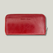 Grande Pelle Serpente Wallet with Zipper 200x105mm, Glossy Leather, Red