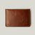 Grande Pelle ID/Passport Holder for Auto Documents and Driver’s License 100x70x15mm, Glossy Leather, Terracotta